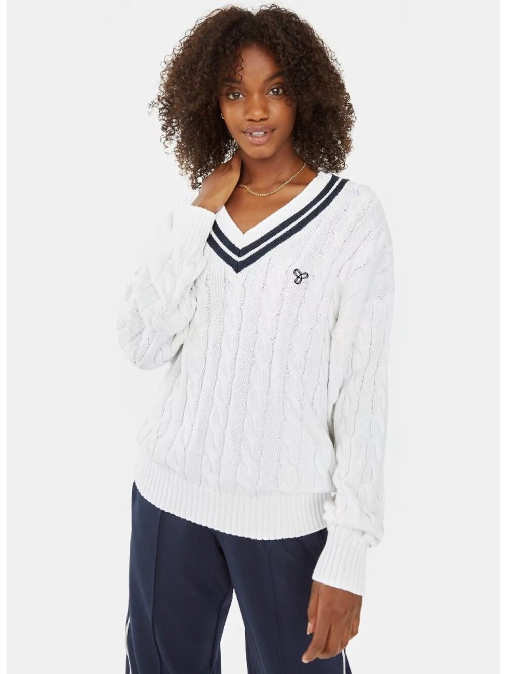 Tna Clay Sweater from Aritzia white - Womens M Medium
